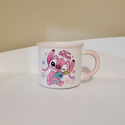Stitch and angel cups