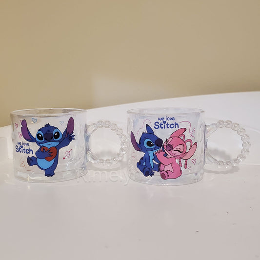 Stitch and angel cups