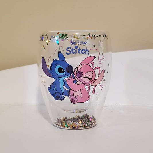 Stitch and angel cups