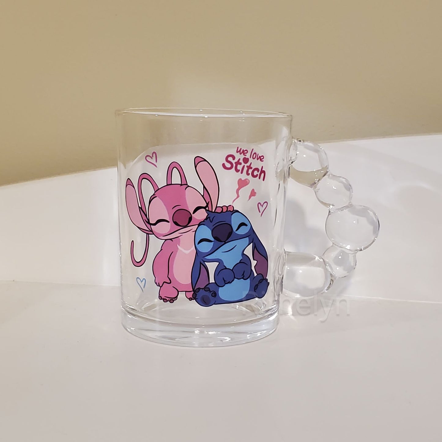 Stitch and angel cups