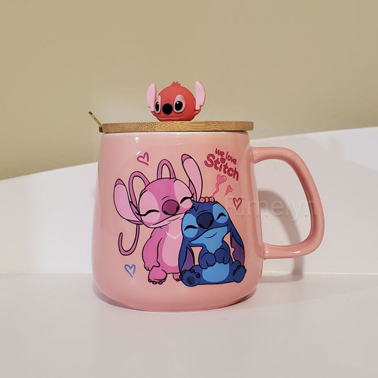 Stitch and angel cups