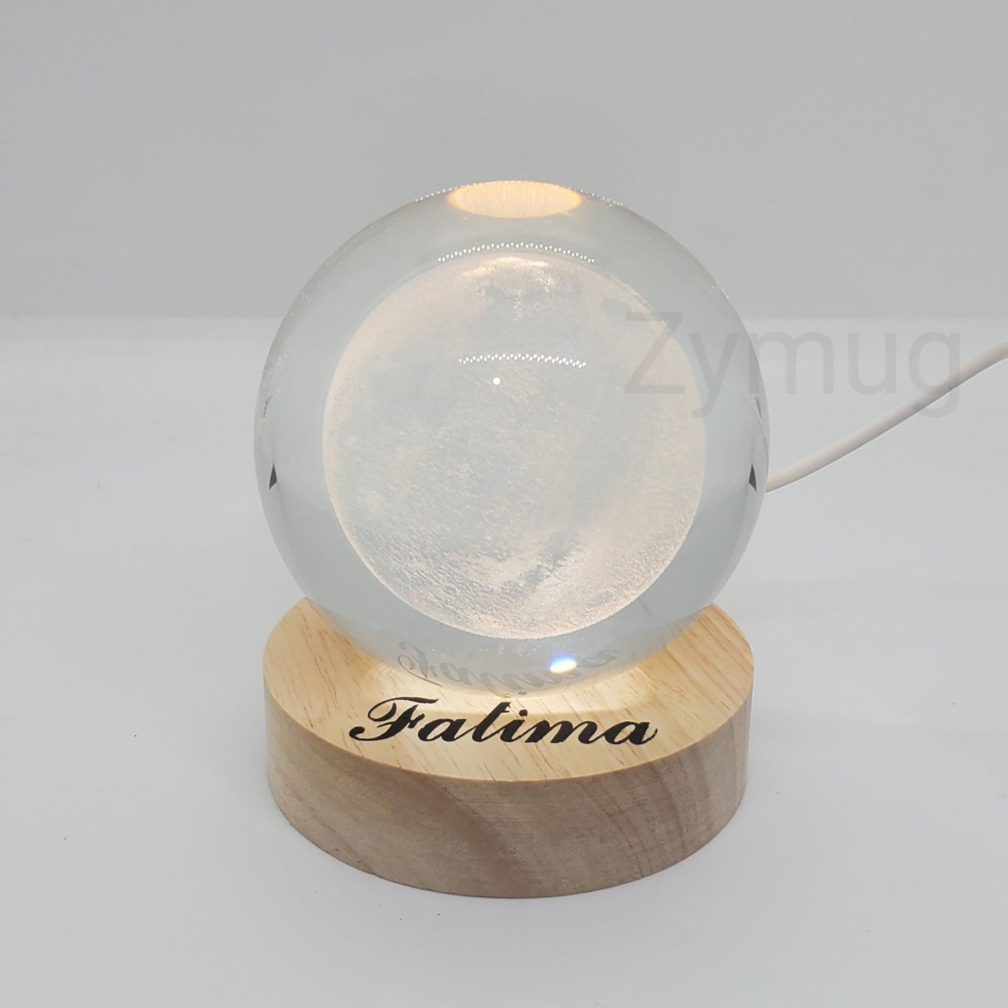 Customized crystal ball night light