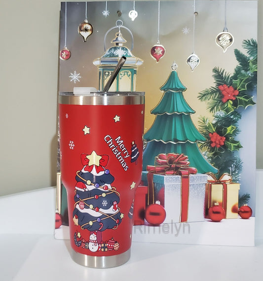 Stainless straw mug leakproof