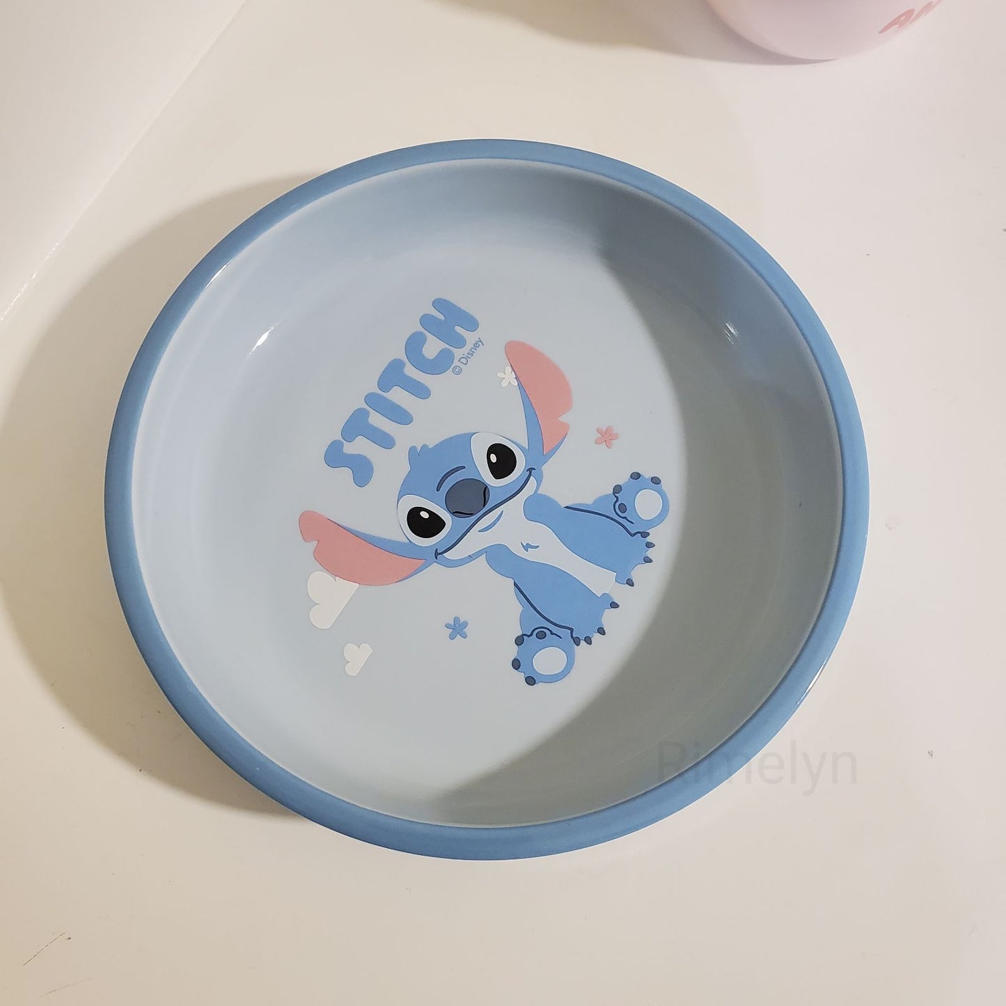 Stitch ceramic plate