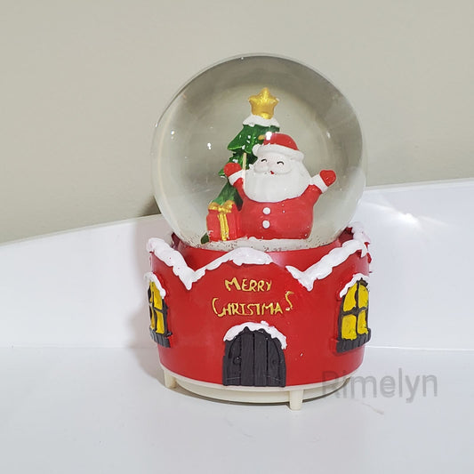 Big snowball with light and music