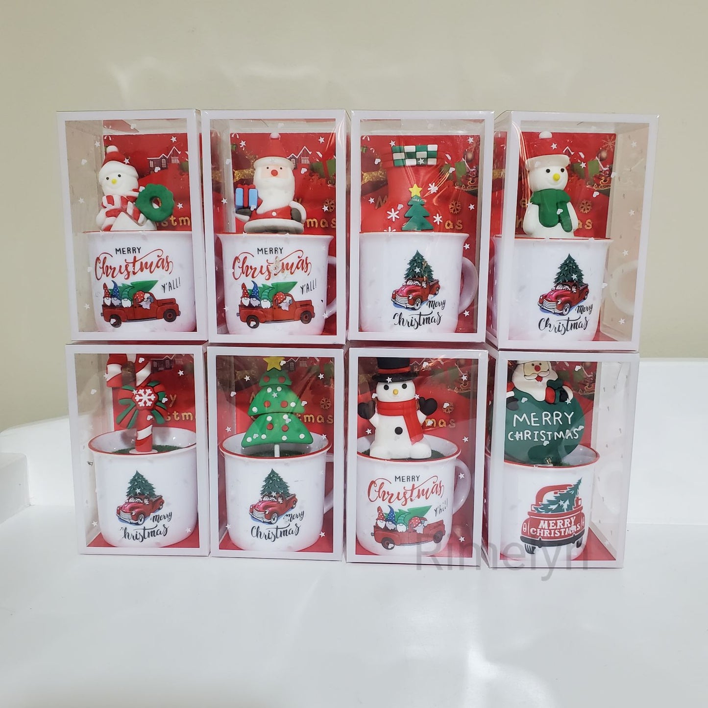 Christmas cup decoration