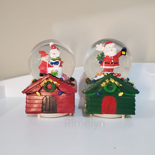 Big snowball with light and music-3