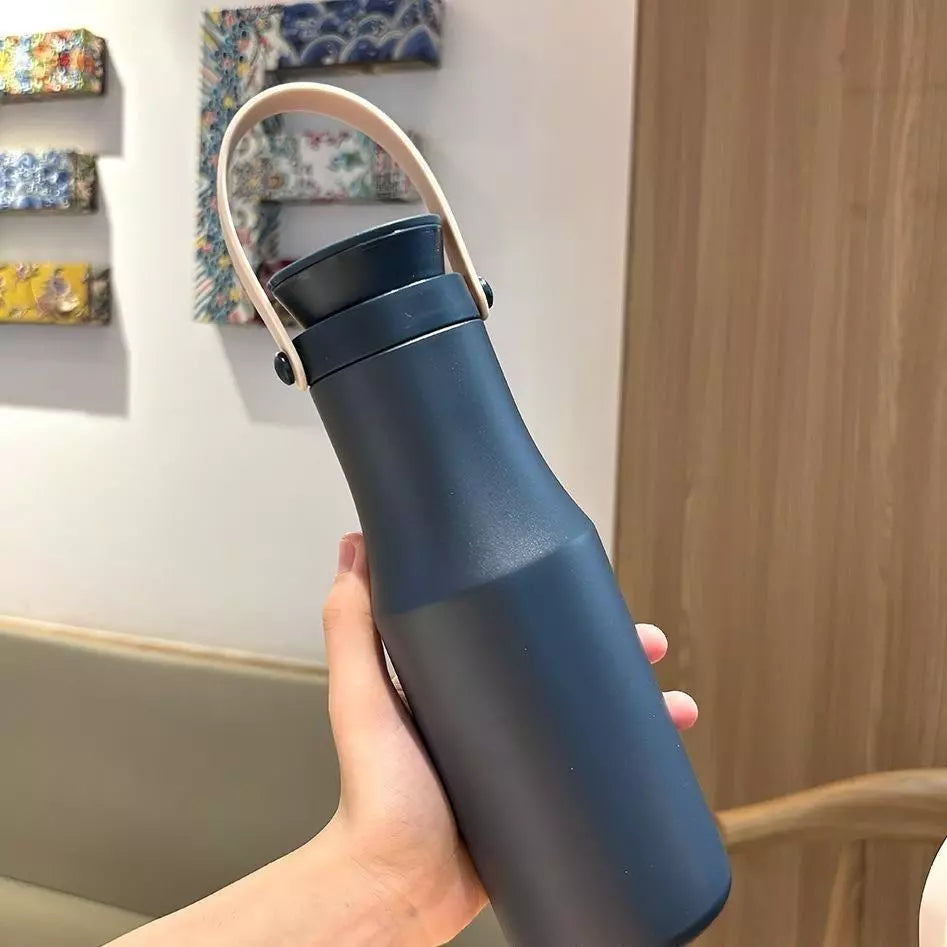 Stainless steel double vacuum insulated thermos