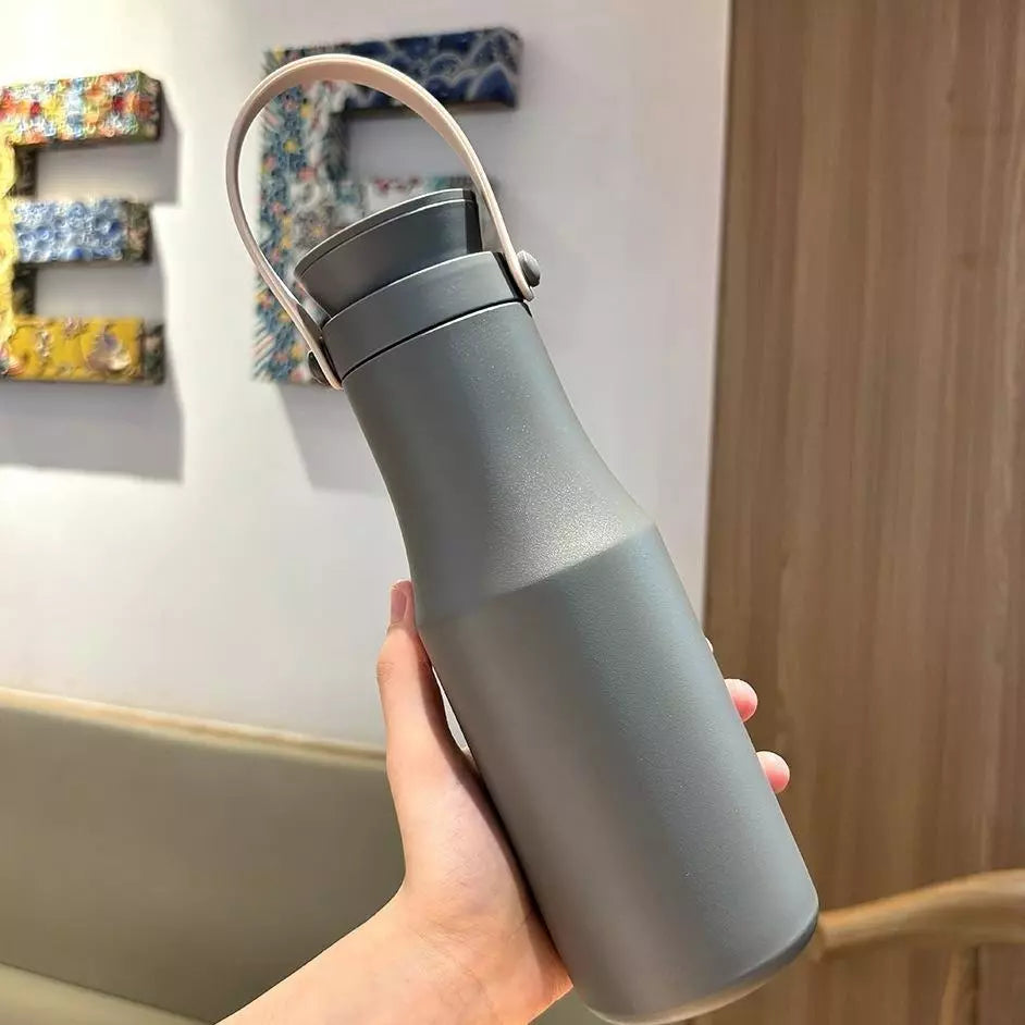 Stainless steel double vacuum insulated thermos