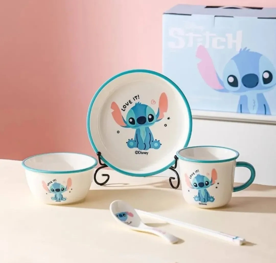 Stitch lunch set of 6 pieces