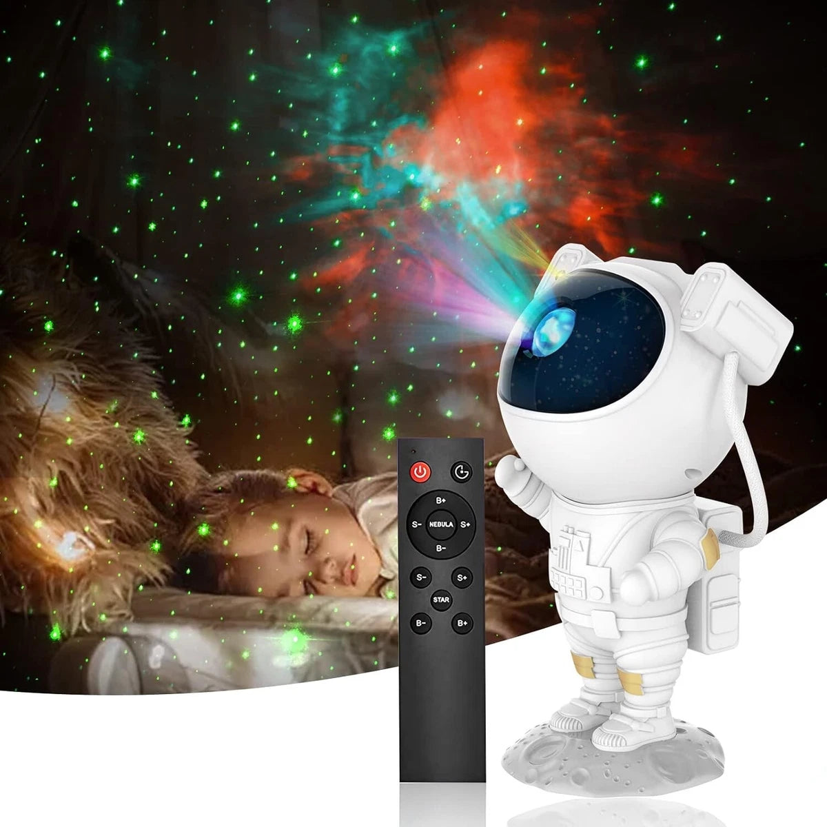 Astronaut light projector